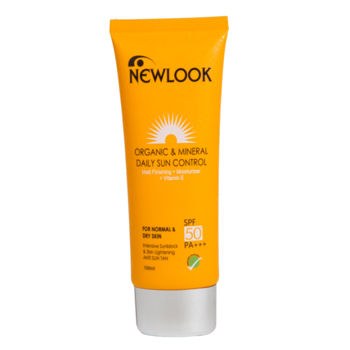 Newlook Suncontrol spf 50 for Normal & Dry skin-100ml